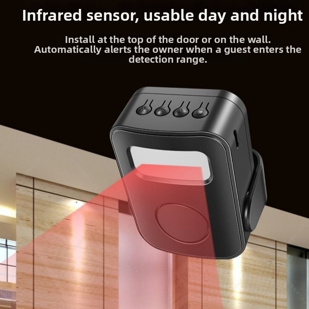 Wireless Door Sensor - جهاز جرس الباب الذكي المزود بمستشعر