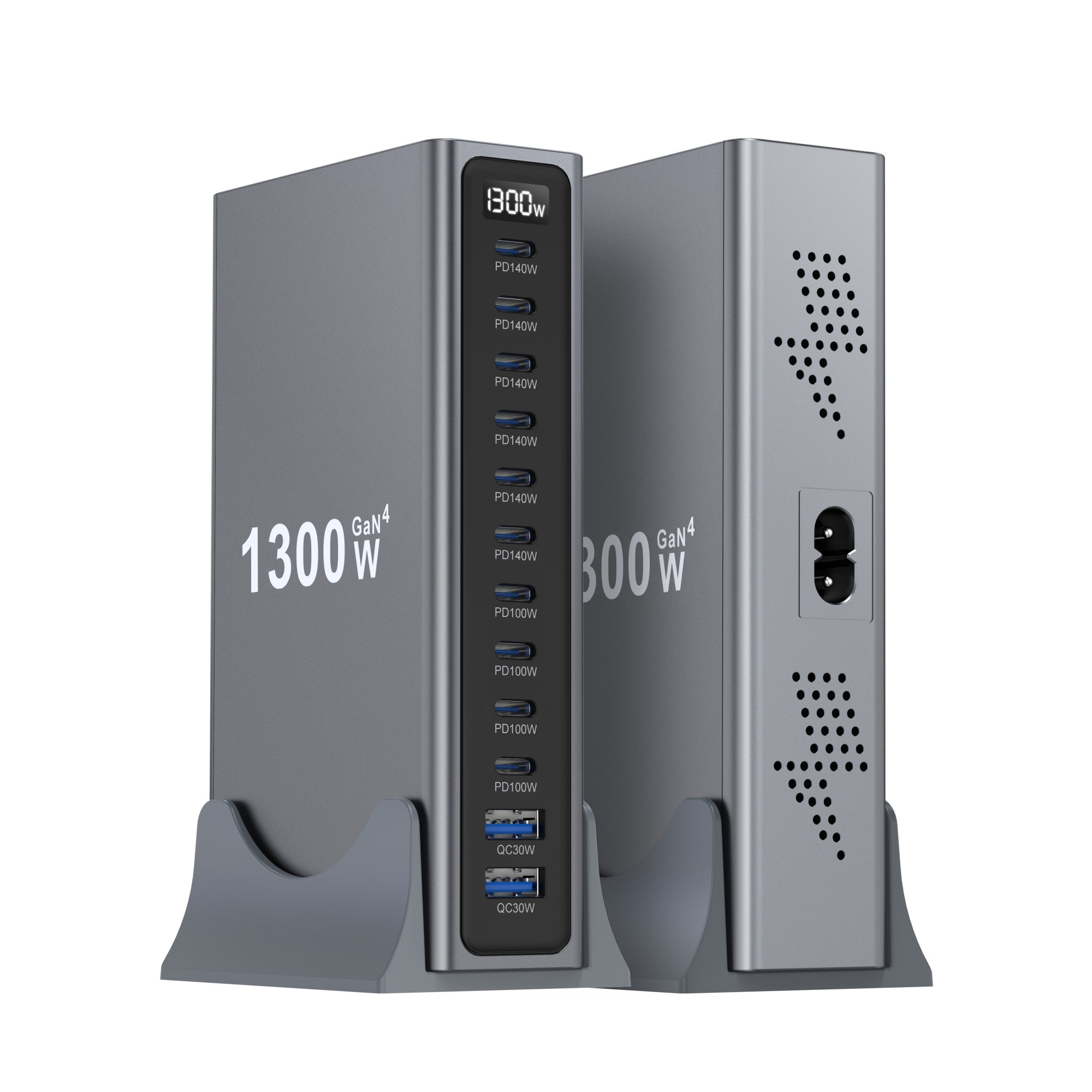 Smart Home Hub 2 - محطة شحن USB-C بقدرة 1300 واط