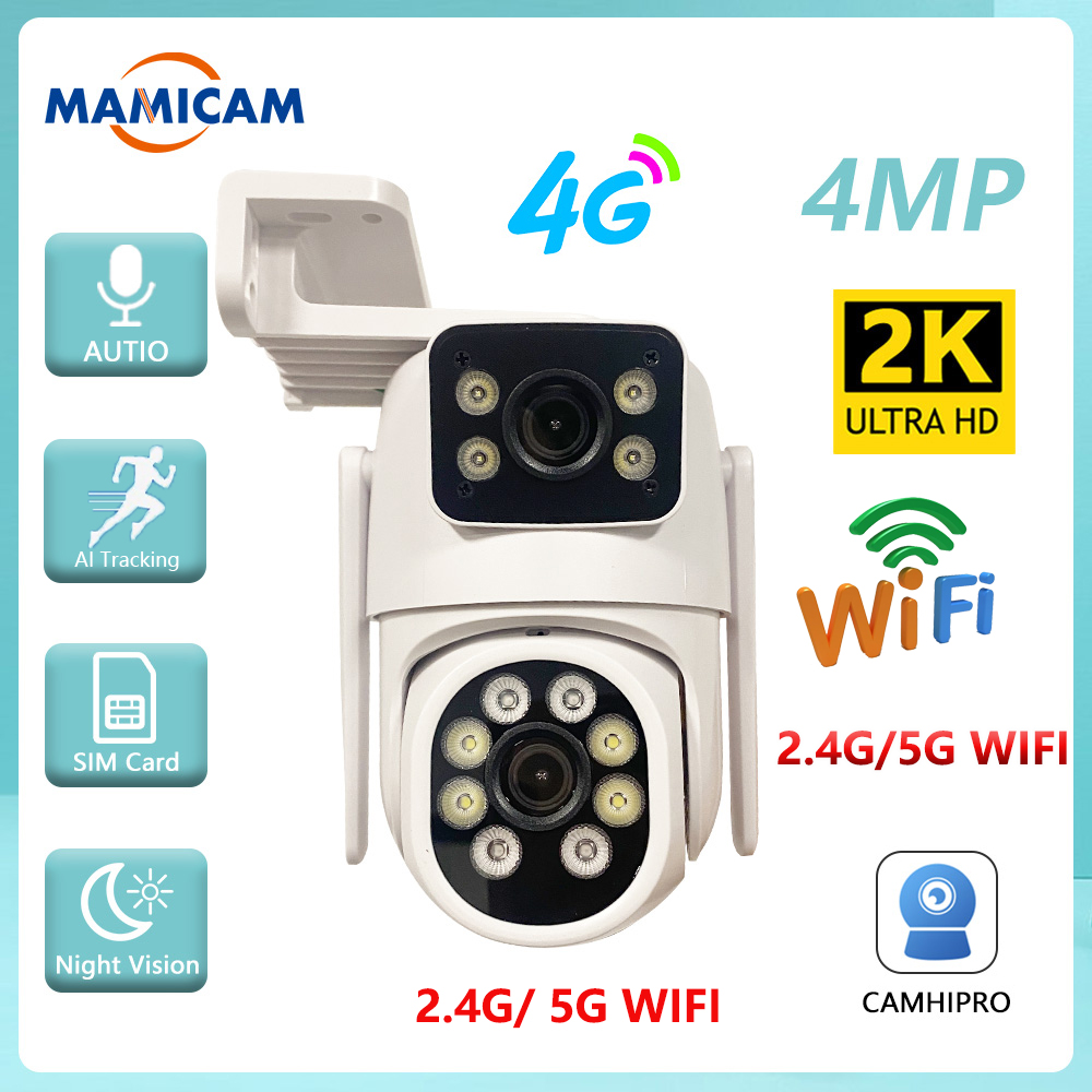 Smart Home Camera Ezviz - كاميرا 4MP WIFI IP 3G 4G