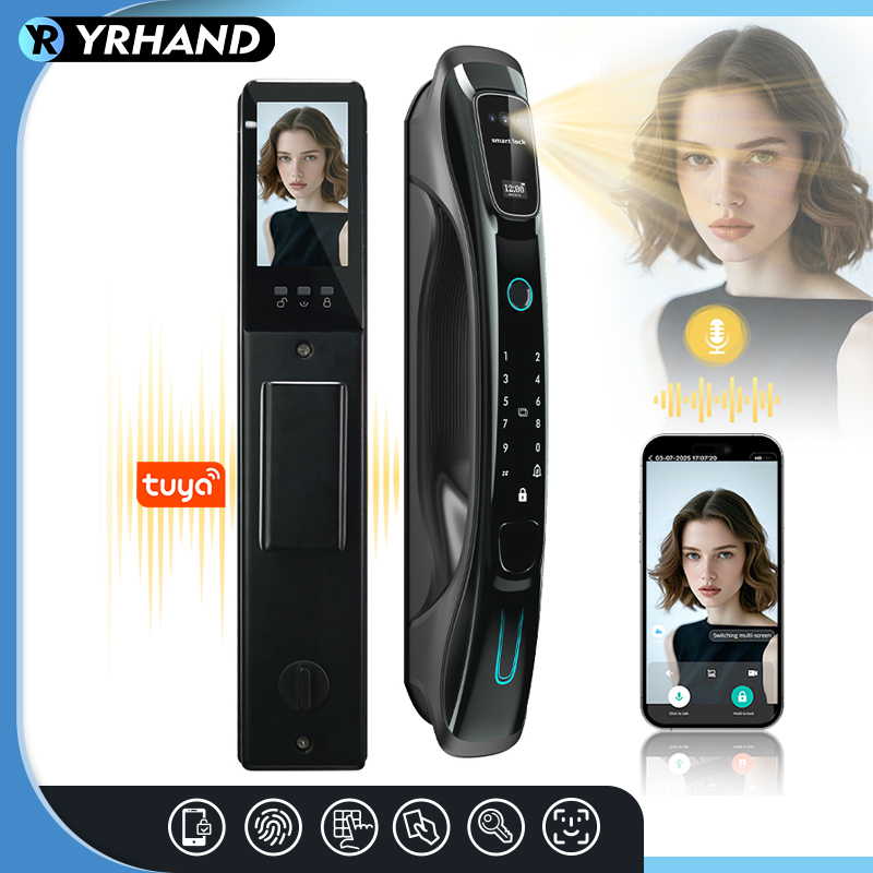 Smart Home Door Lock - قفل ذكي مع تقنية التعرف على