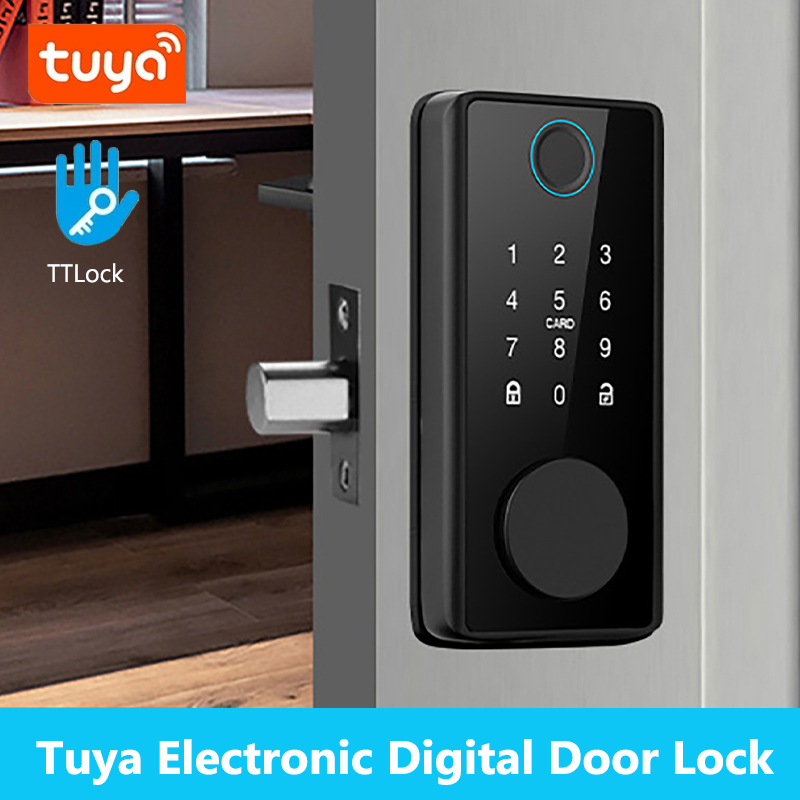 قفل ديدبولت ذكي ببصمة الإصبع م - مراجعة Smart Home Door Lock وسعره