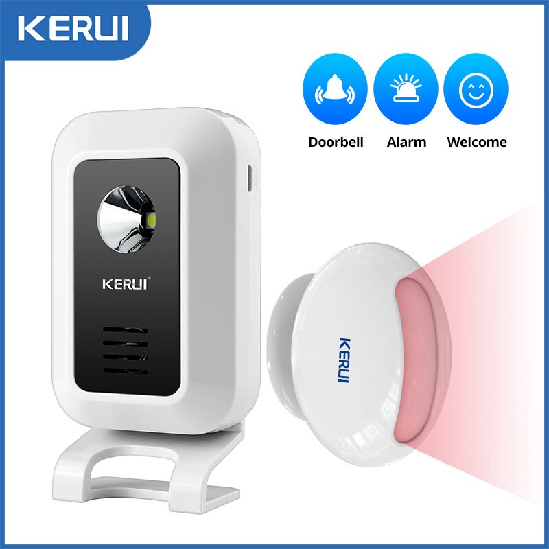 KERUI M7 مرحب بمنبه أمان 32 أغ - مراجعة Wireless Door Sensor وسعره
