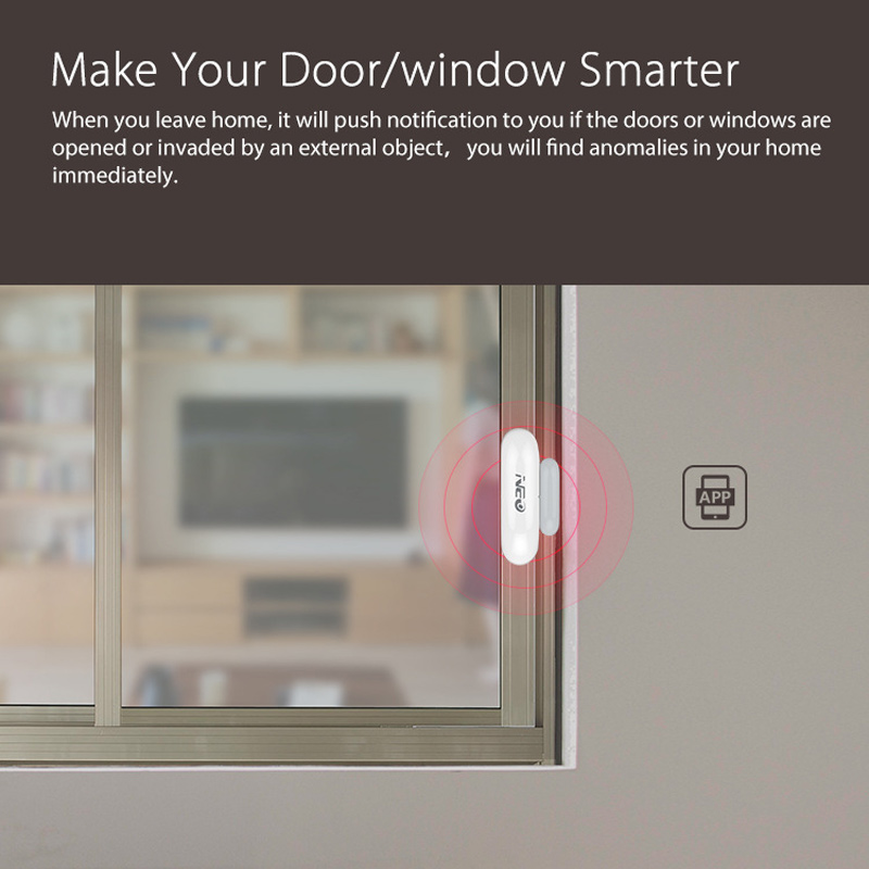 جهاز إنذار ذكي لاسلكي للأبواب  - مراجعة Wireless Door Sensor وسعره