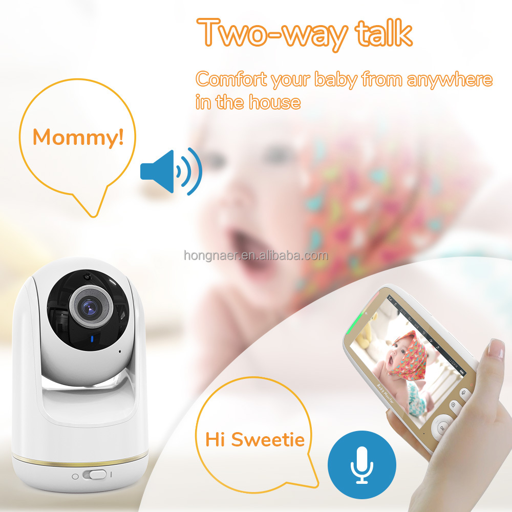 Hongnaer Home Audio Baby CCTV  - مراجعة Smart Home Video وسعره
