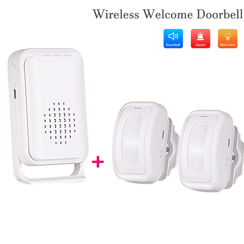 جرس الباب ترحيب لاسلكي مع استش - مراجعة Wireless Door Sensor وسعره